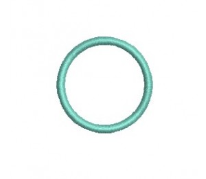 Stickdatei - Basic Button Satin Kreis - 30, 60 und 80mm